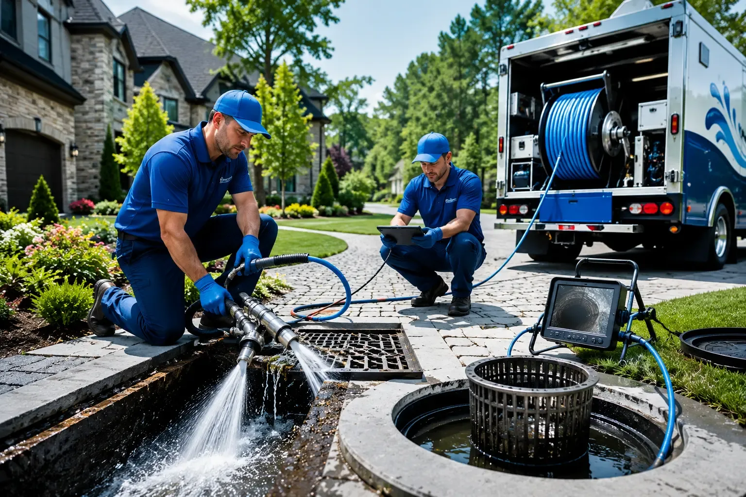 Local outdoor drain cleaning professionals in Frostburg, MD