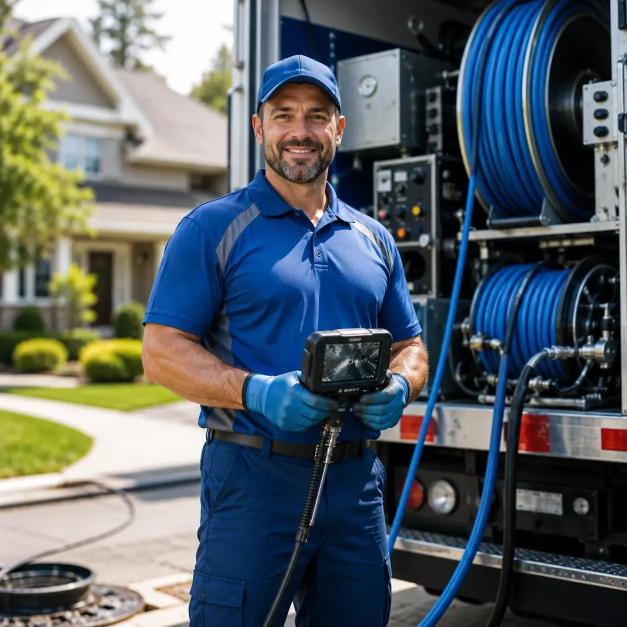 Local outdoor drain cleaning specialists in Frostburg, MD